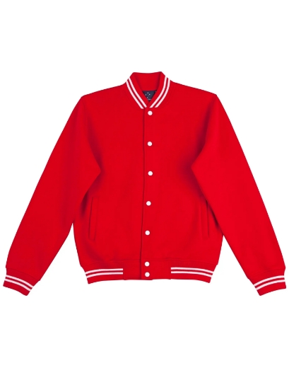 Picture of Winning Spirit, Adult's Fleece Varsity Jacket